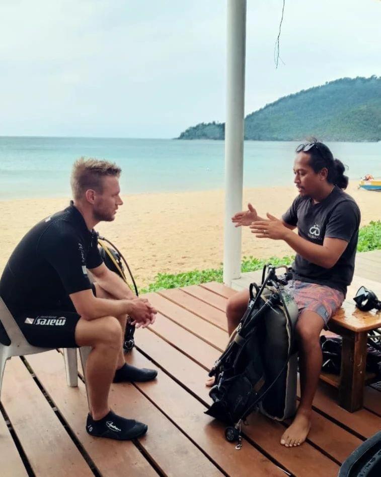 Tiongman Scubadive & Lodge Kampong Juara Kültér fotó
