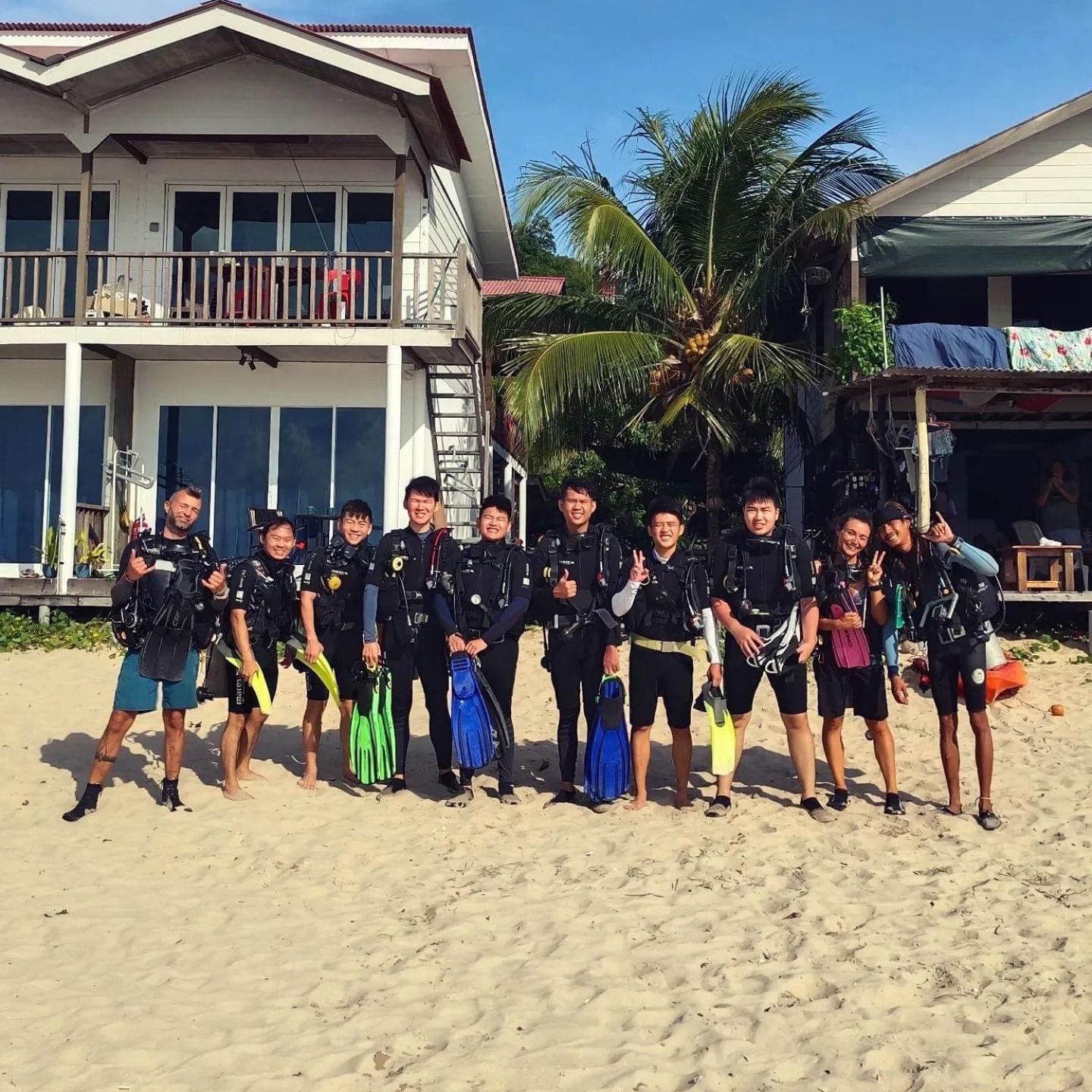 Tiongman Scubadive & Lodge Kampong Juara Kültér fotó