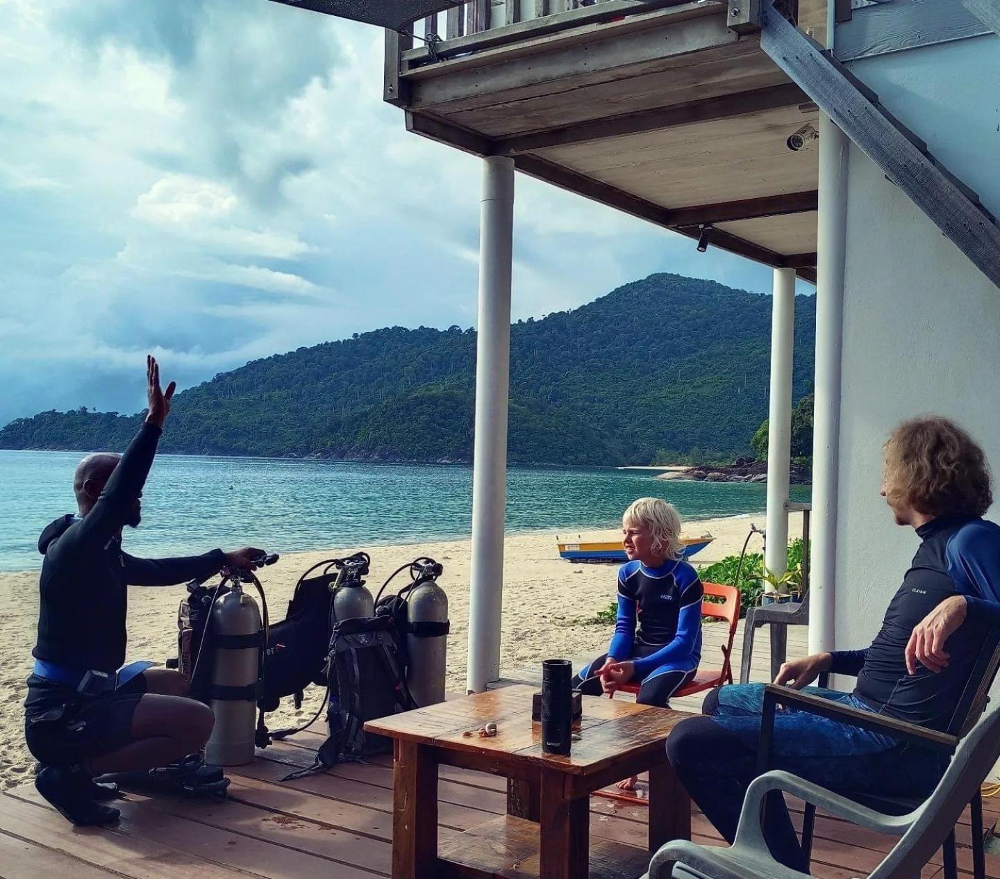 Tiongman Scubadive & Lodge Kampong Juara Kültér fotó