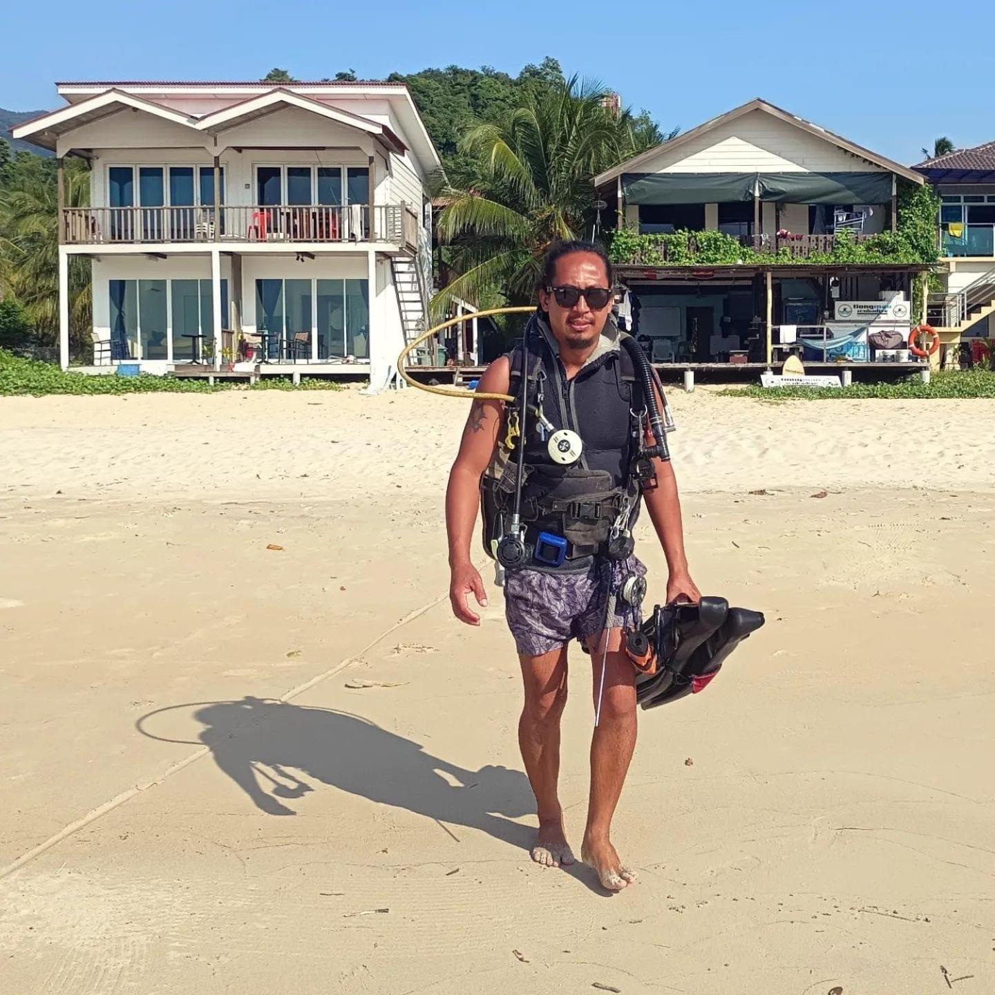 Tiongman Scubadive & Lodge Kampong Juara Kültér fotó